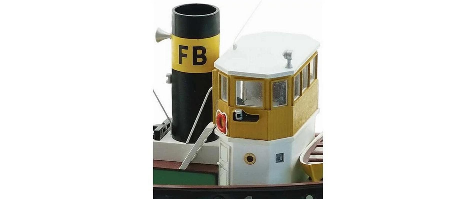 Bausatz Ymer 1:60, 380 mm<br>Detaillierter Schiffsmodellbausatz