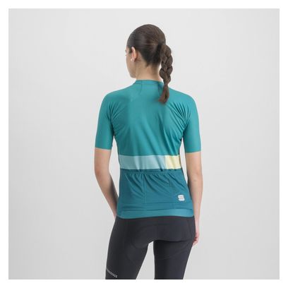 Maillot Manches Courtes Femme Sportful Snap Vert