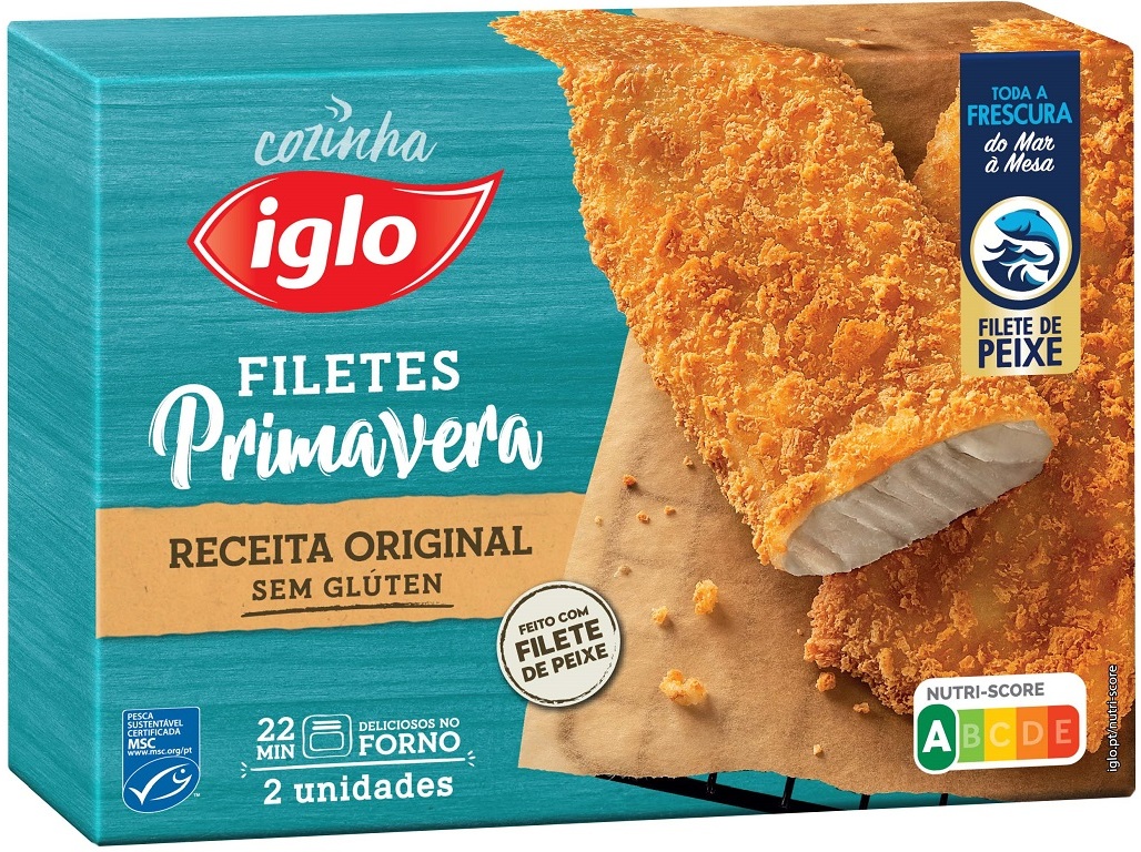 FILETES IGLO PRIMAVERA ORIGINAL SEM GLÚTEN 250G