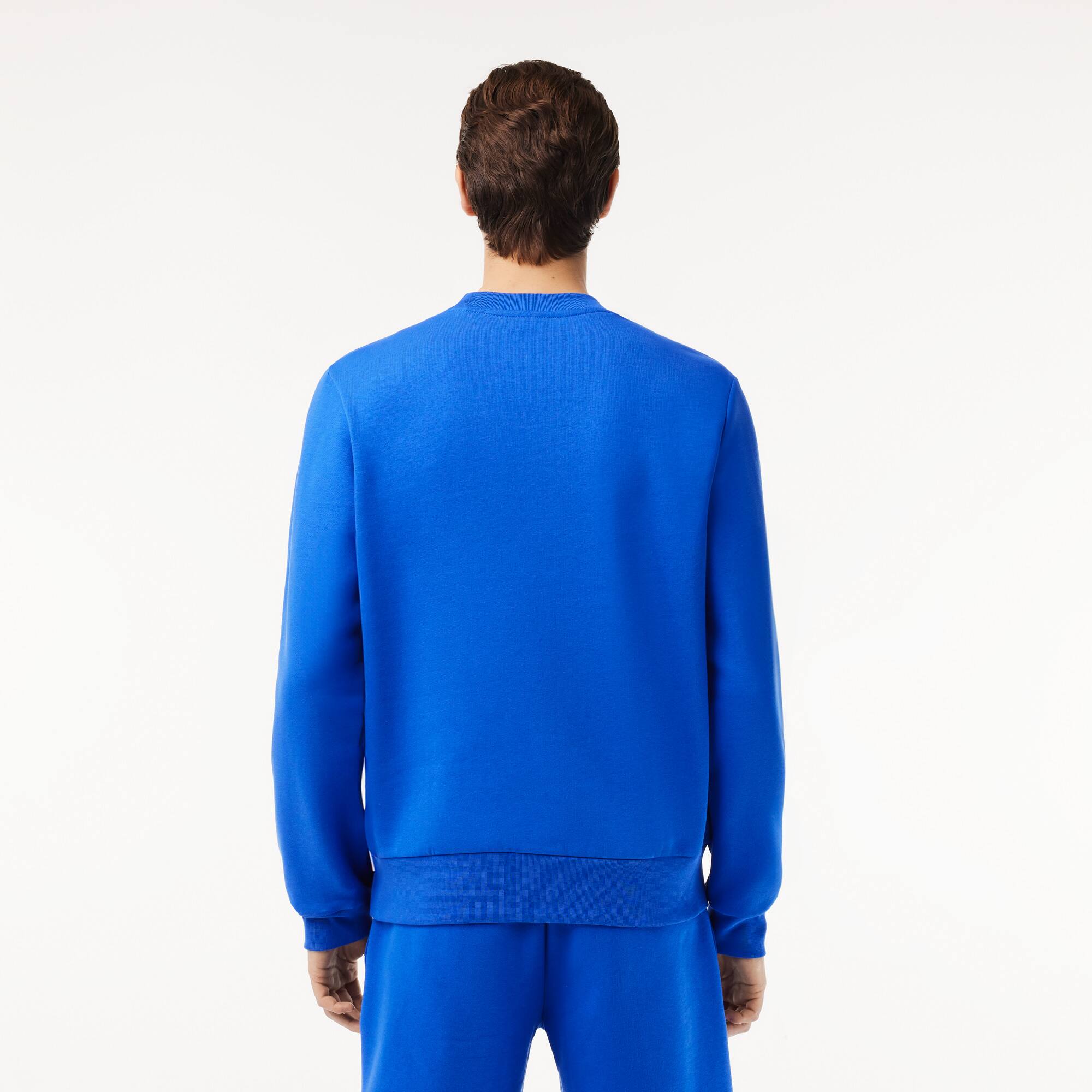 Jogging-Sweatshirt aus aufgerautem Fleece Sweatshirts - Blau - Lacoste - Herren