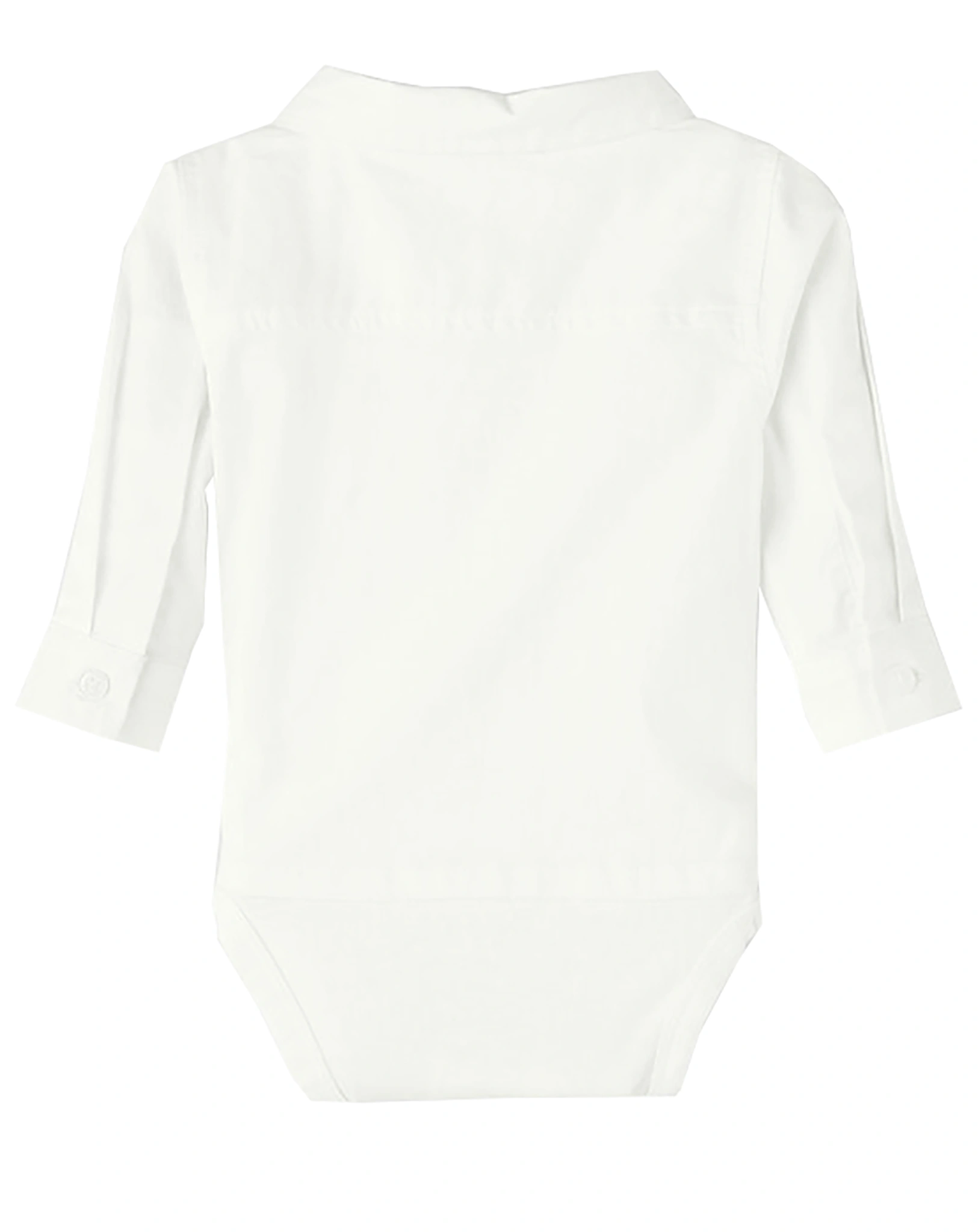 Langarmbody NBMNASIN SHIRT in bright white
