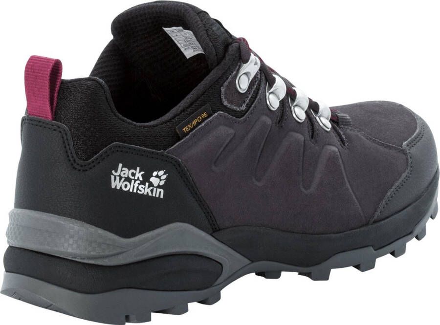 Jack Wolfskin Refugio Texapore Low Women Waterdichte wandelschoenen Dames Dark Steel Purple