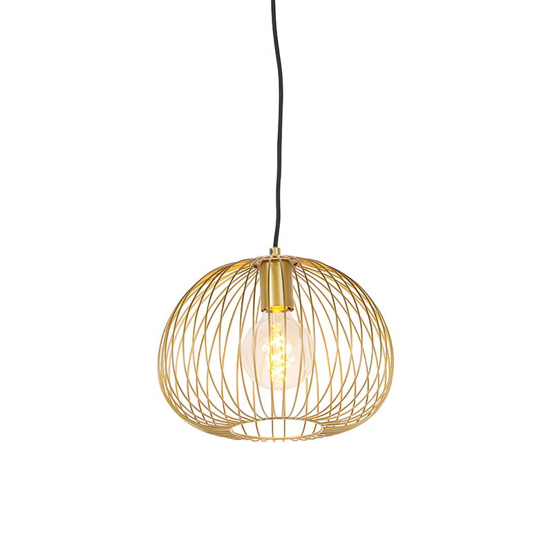 Design hanglamp goud - Wire Dough