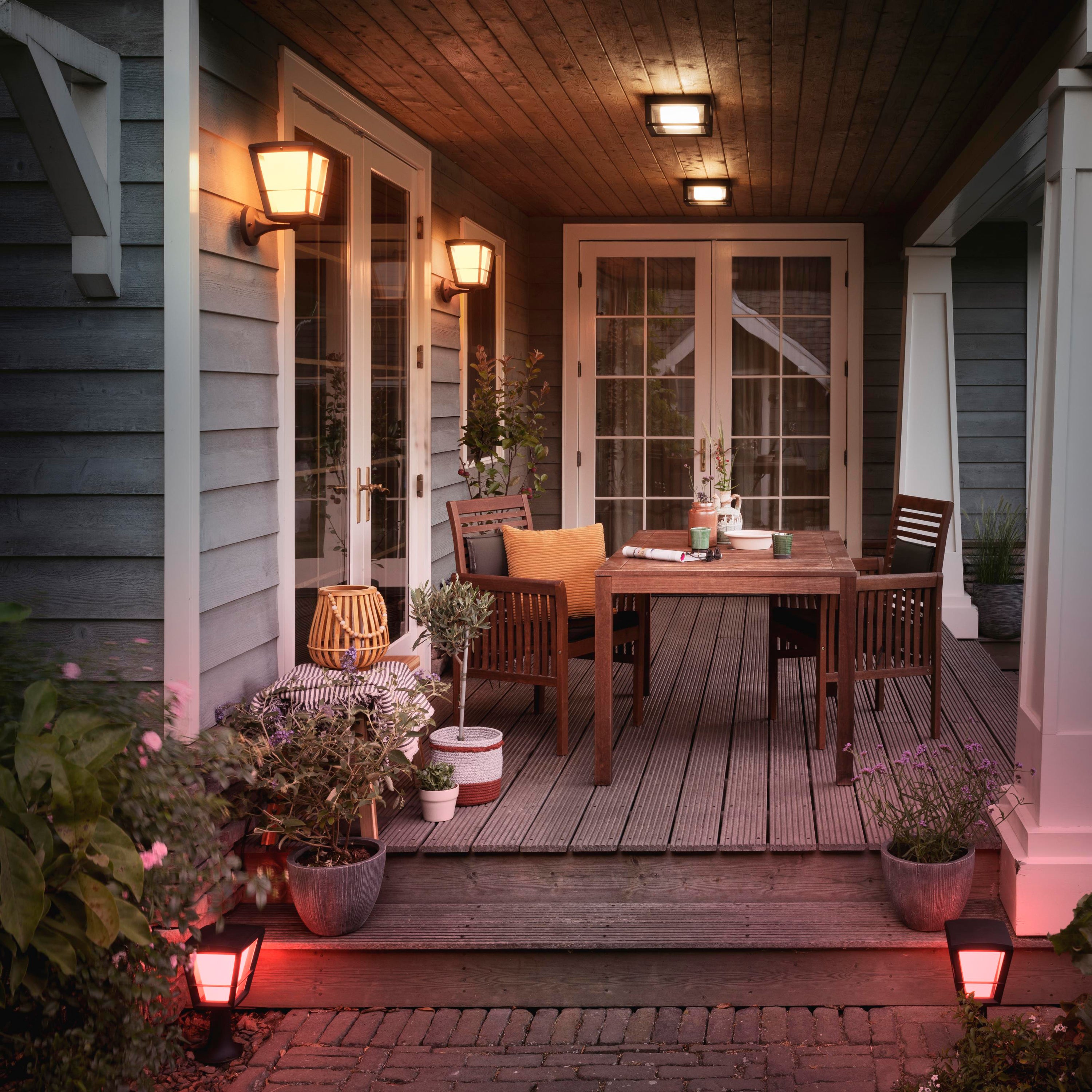 Philips Hue White & Color Ambiance Econic Wandlamp