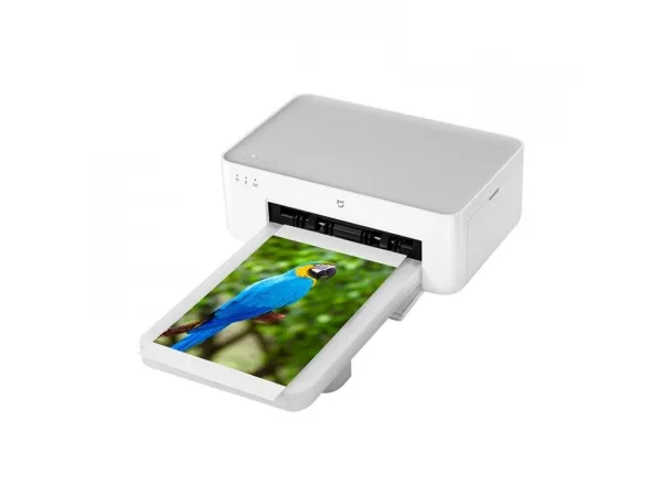 Xiaomi Instant Photo Printer 1S Set - Printer - farve - farvesublimering - 100 x 148 mm op til 1 min./side (farve) - kapacitet: 20 ark - Wi-Fi(n)