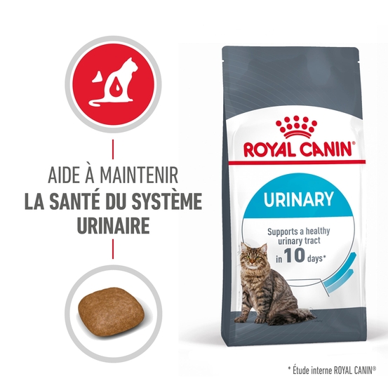 Croquettes chat Adulte santé du système urinaire Urinary 4kg