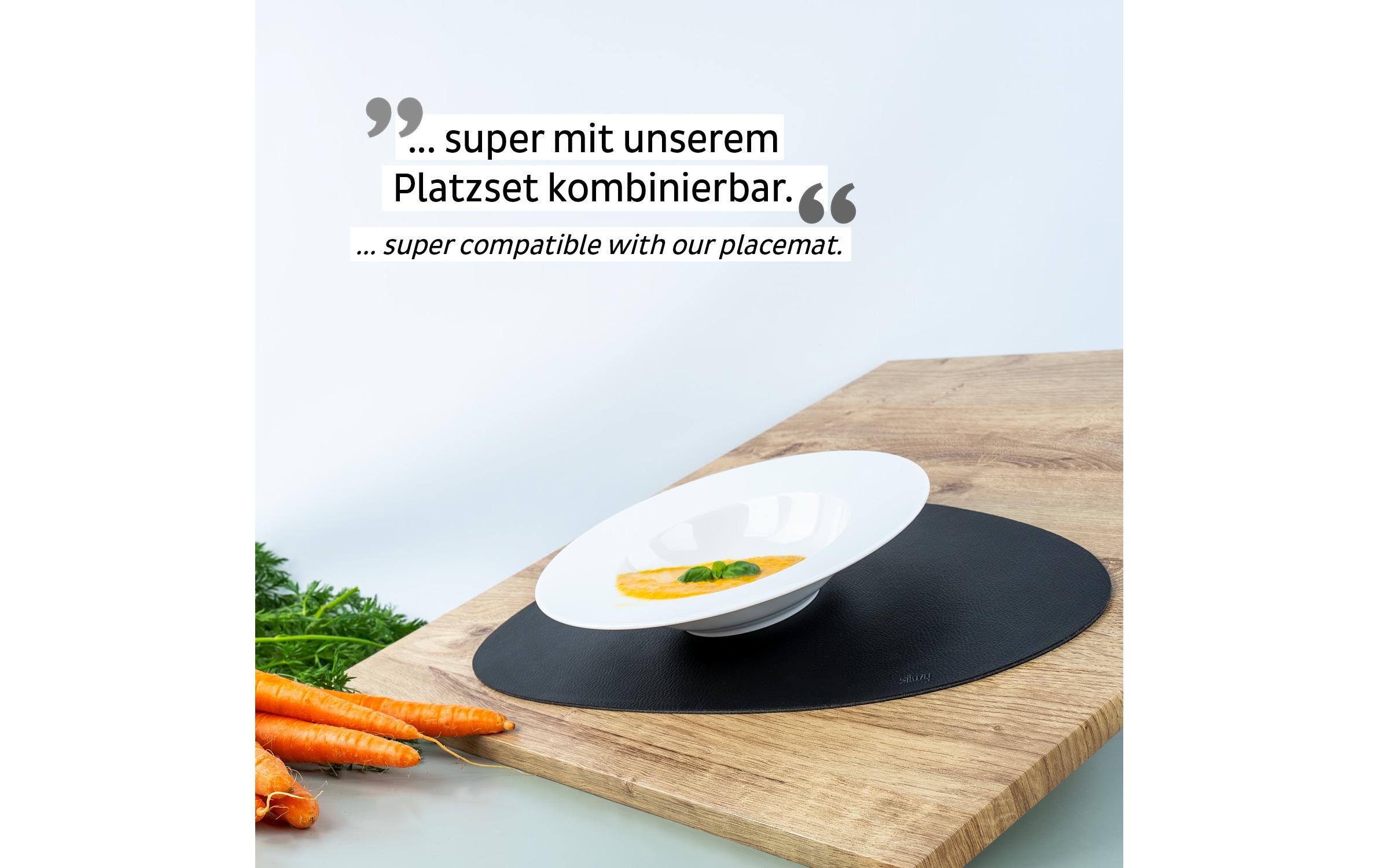 Magnet-Gourmet-Teller WeissOutdoor Porzellanteller