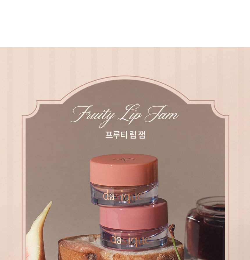 dasique - Fruity Lip Jam Muted Nuts Collectie - 3 Kleuren