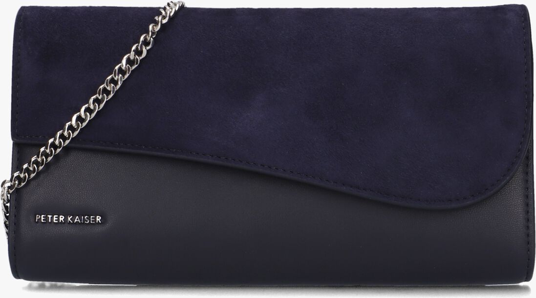 donkerblauwe peter kaiser clutch 69051