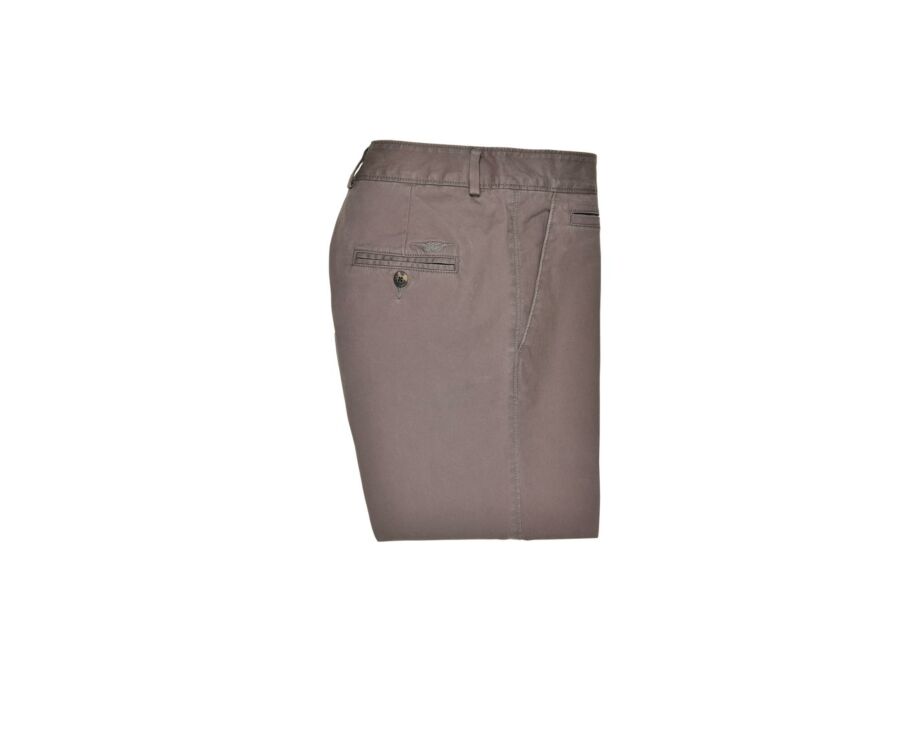 Pantalon chino homme Taupe Réglisse - KYRK