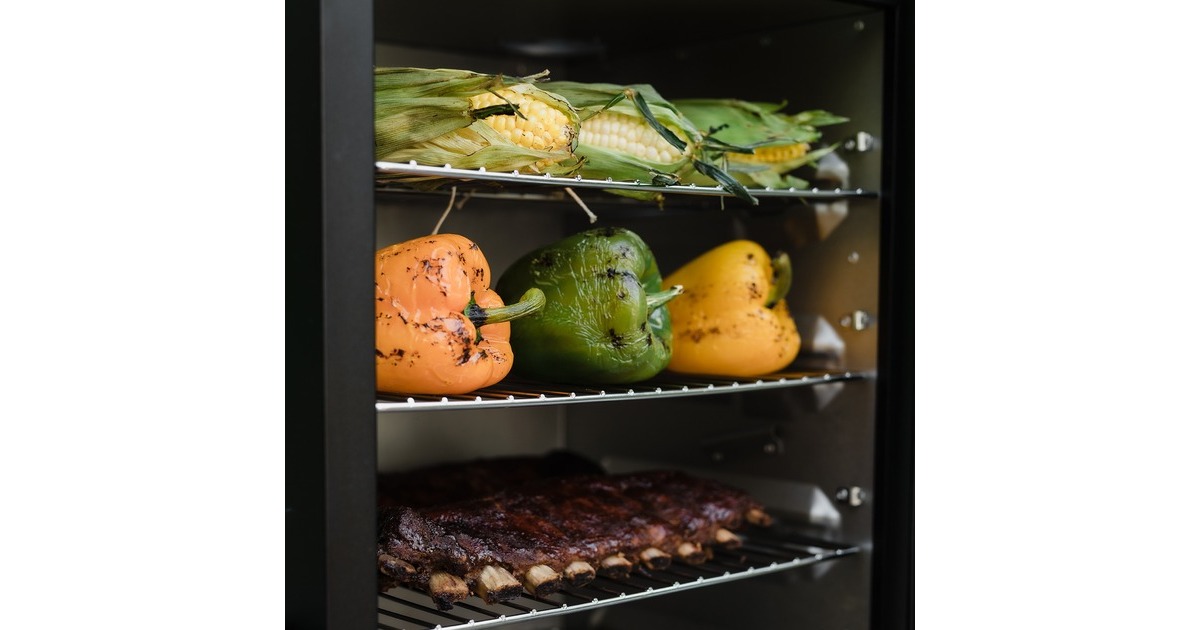 Masterbuilt710 digitale elektrische roker met wifiverbinding smoker  (Zwart, WiFi-besturing)