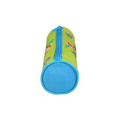 Trousse ronde Jurassic World - 1 compartiment - vert - Bagtrotter