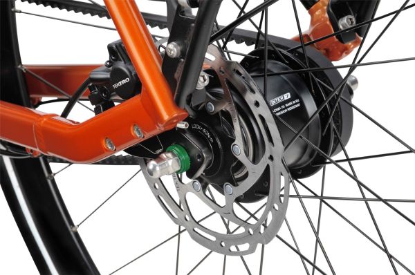 Batavus Dinsdag Exclusive Orange - Damecykel - 2023