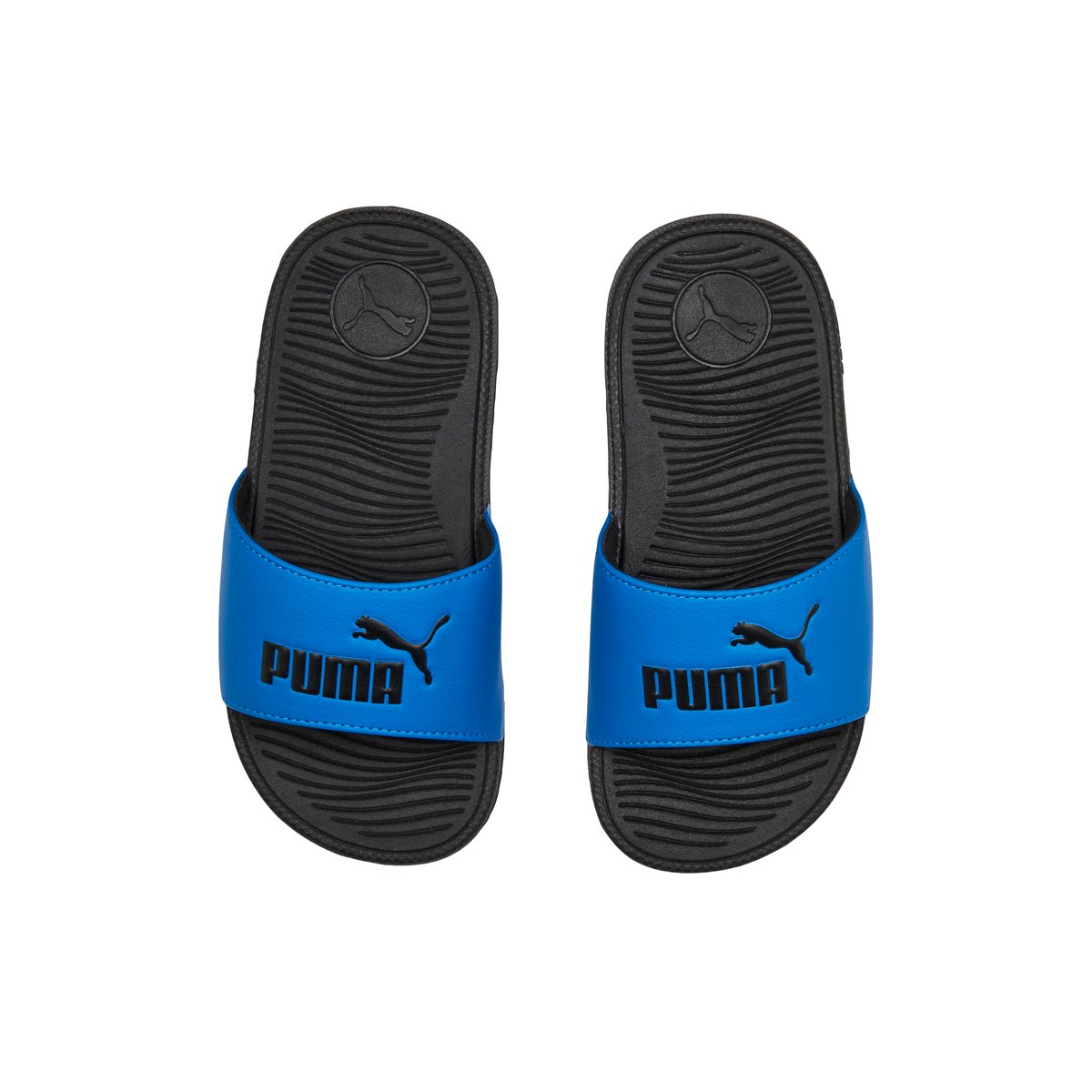 PUMA-Coolcatps-jb-Sandales athlétiques à glissière - Talon plat - Autre Bleu
