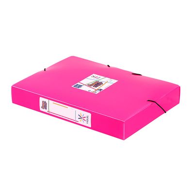 Viquel Happy Fluo - Boîte de classement plastique - dos 45 mm - disponible dans différentes couleurs