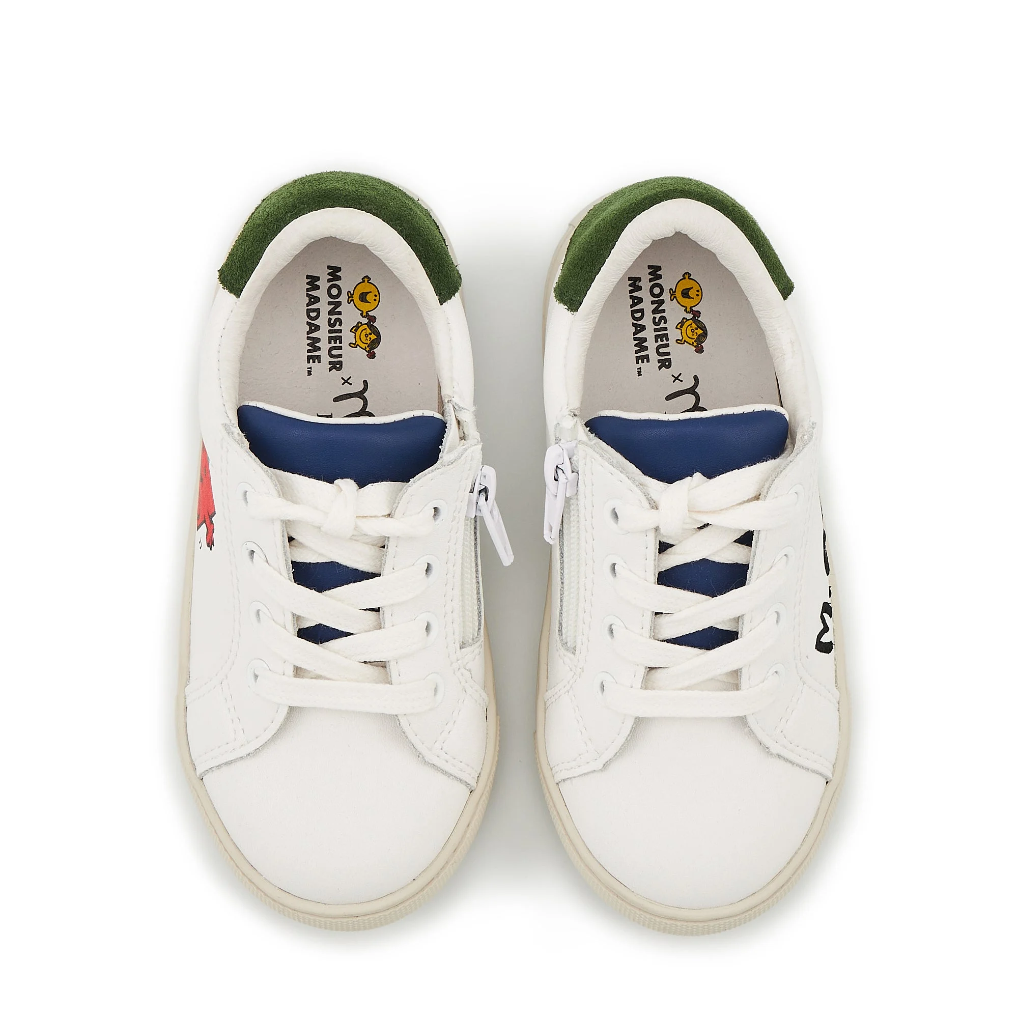MINI SIMONE COSTAUD - Sneakers en cuir | Blanc