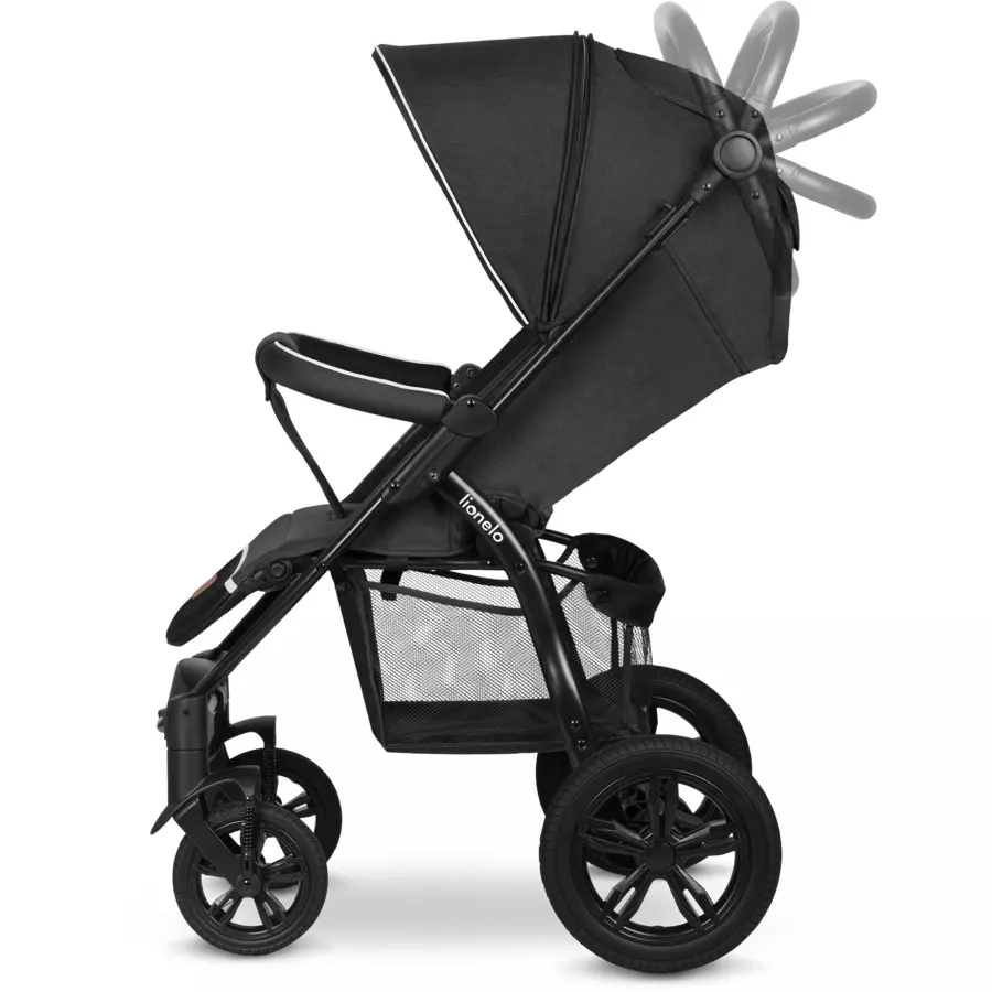 lionelo Buggy Annet Tour Black Carbon