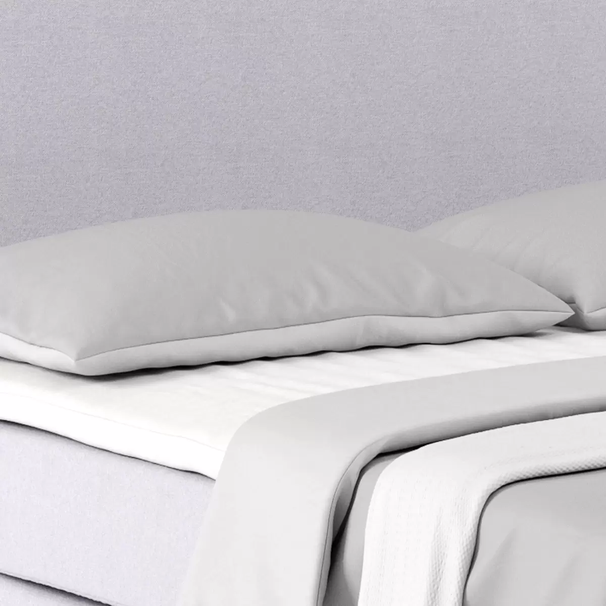 Boxspringbett Nero 160 x 200 Hellgrau