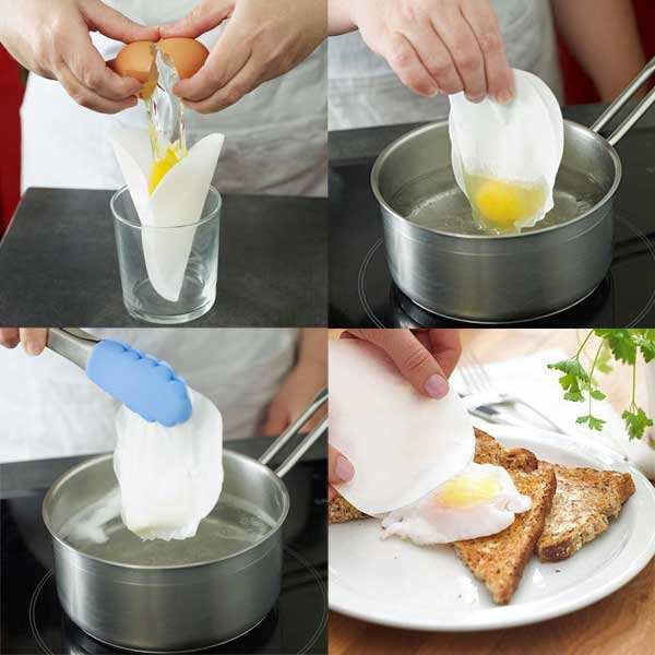 Sachet à pocher les oeufs - Poachies - Poachies