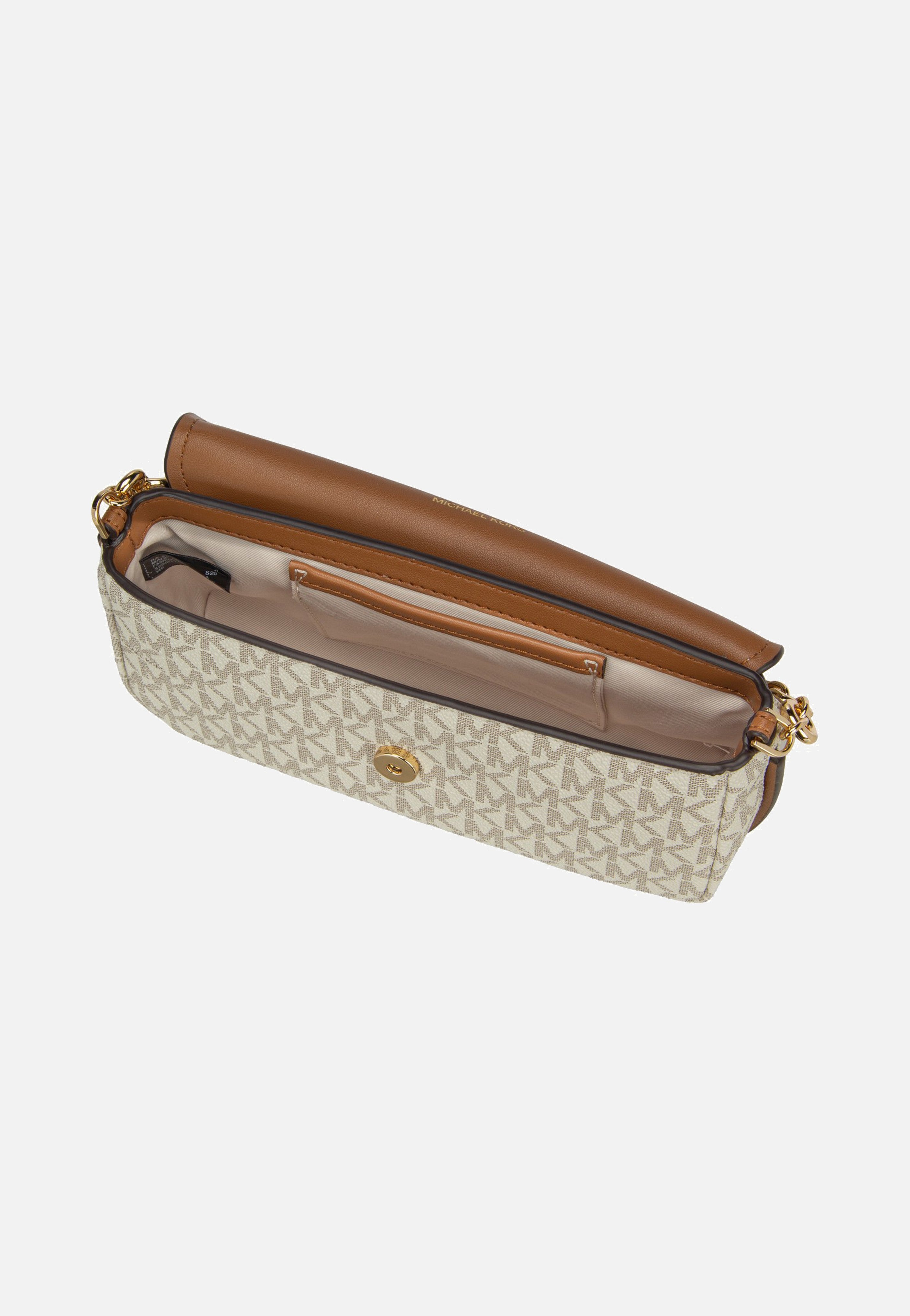 Nolita SM Flap Chain Xbody Vanilla/Acorn - Crossbody Bag