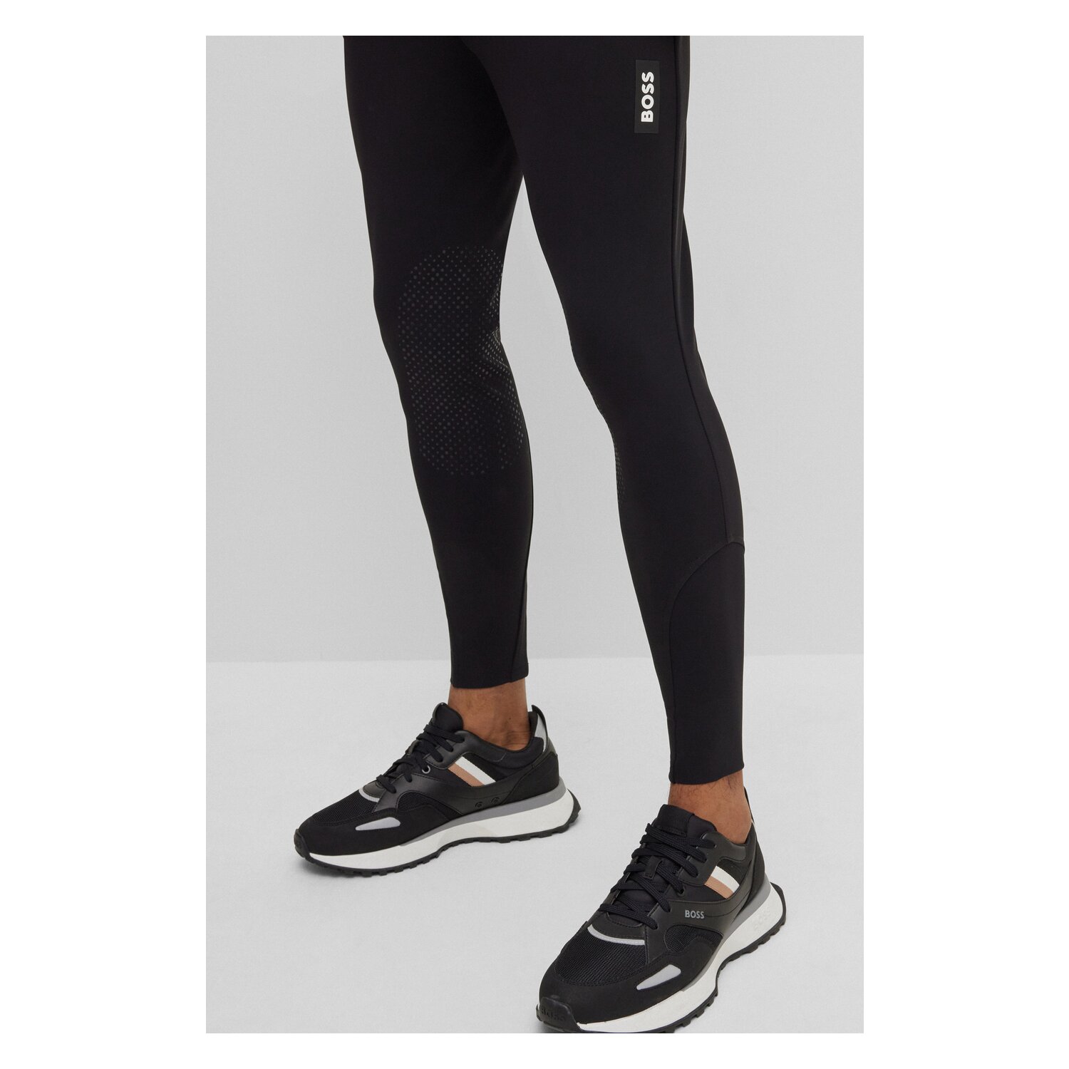 BOSS EQUESTRIAN Grip-Kniebesatz-Reithose James - black
