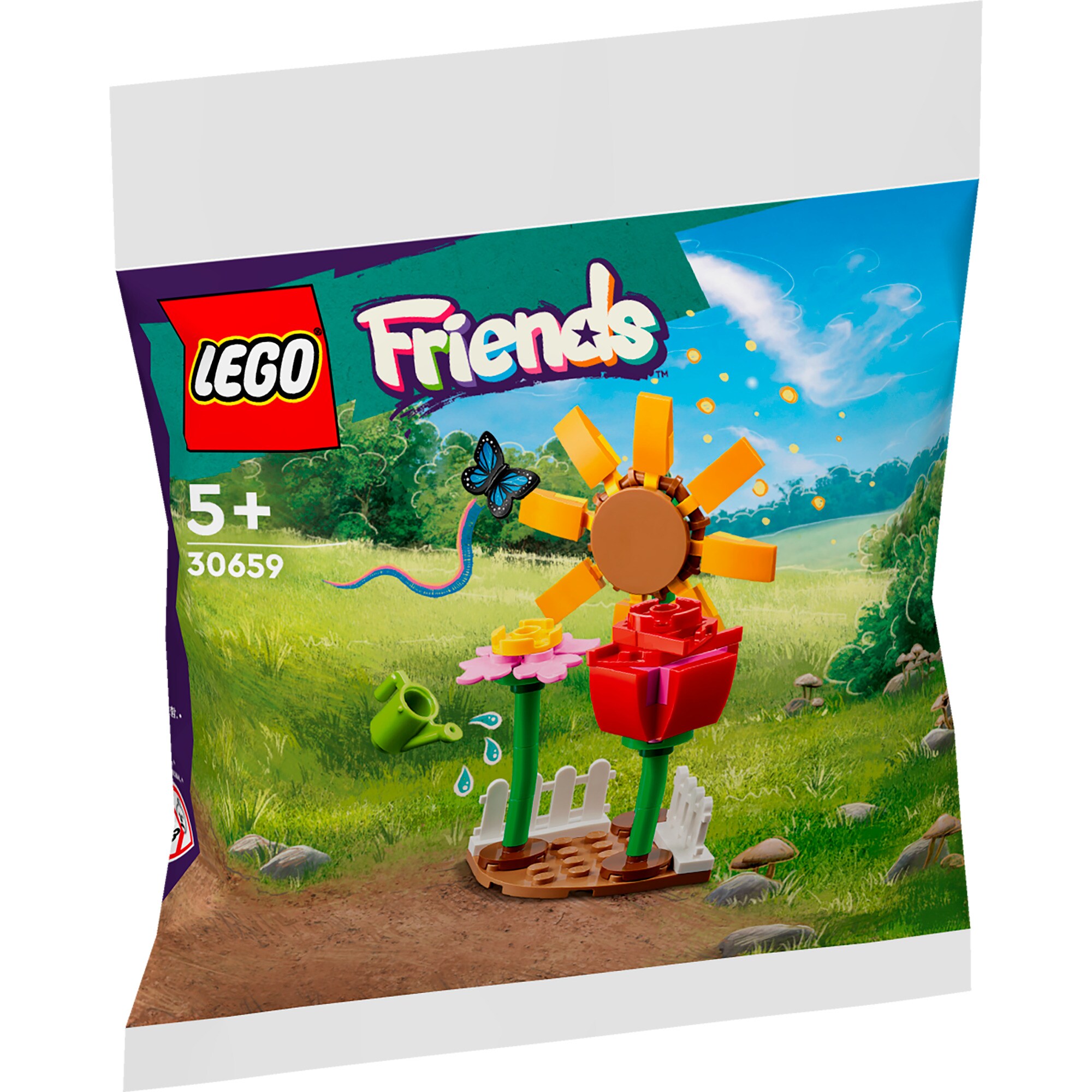 LEGO Konstruktionsspielzeug Friends Blumengarten
