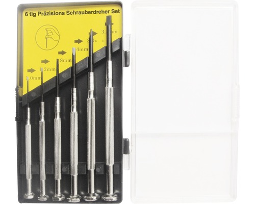 Horlogemakersschroevendraaierset, 6-delig