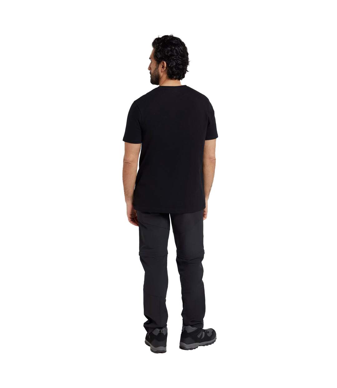 Mountain Warehouse - T-shirt TECH MOUNTAINS - Homme (Noir) - UTMW617