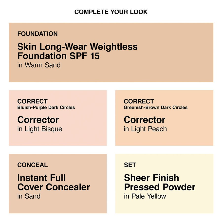 Bobbi Brown Skin Long-Wear Weightless Foundation SPF15 Warm Sand 30ml