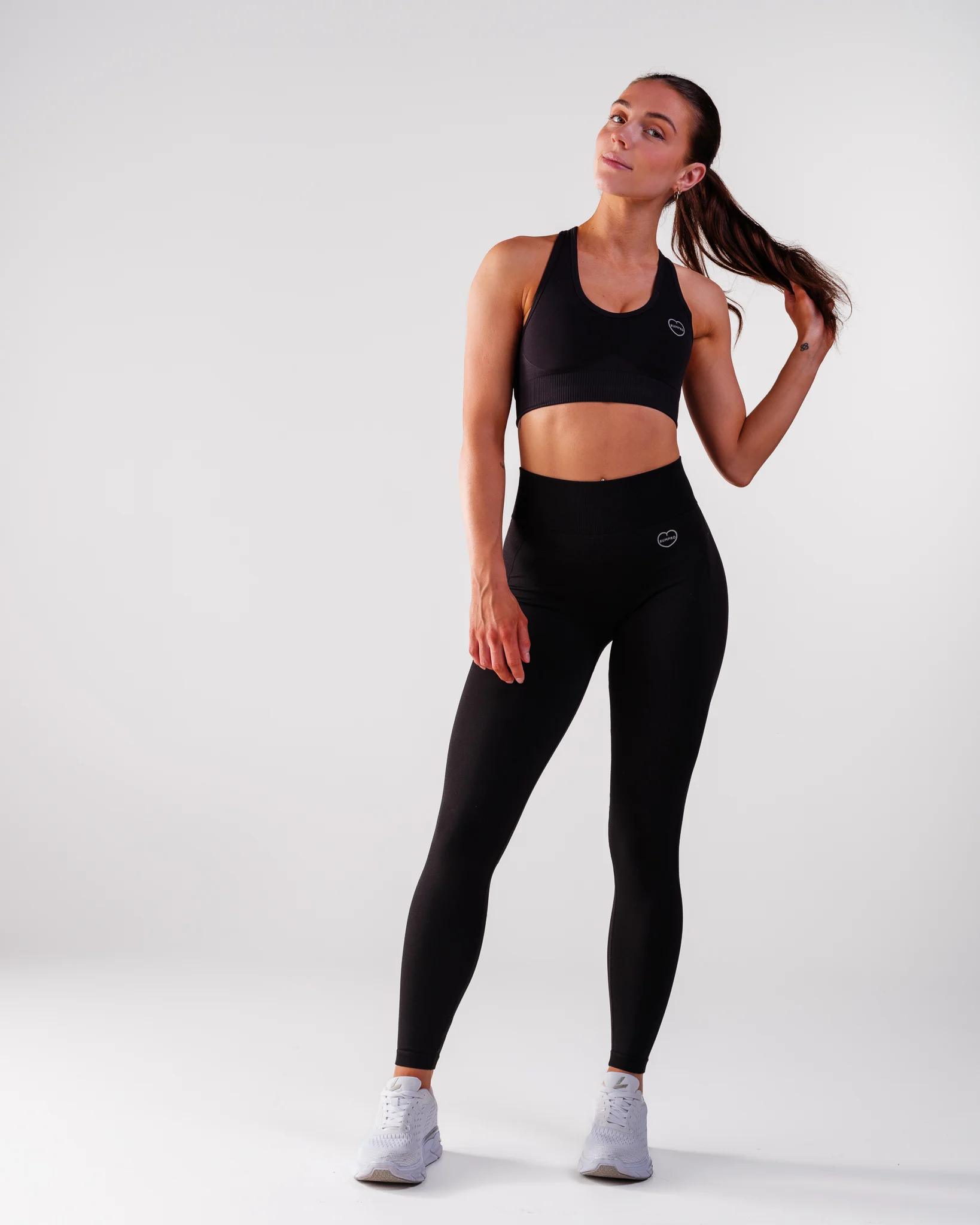 Bumpro 2-PACK Power Up! Tights Black