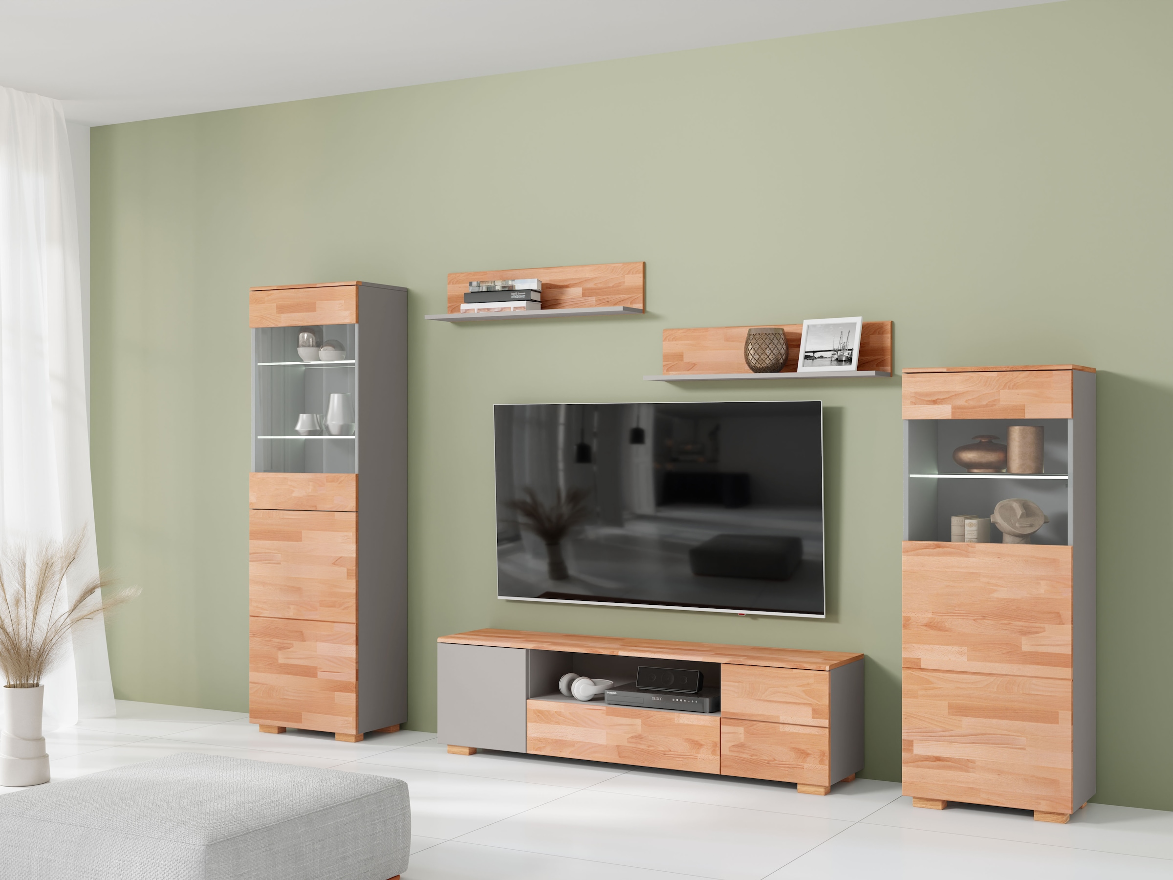 Home affaire Wohnwand 5 Stk. tlg.