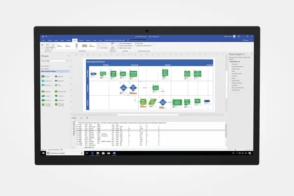 Microsoft Visio Professional 2021 - Bokspakke - 1 PC - P8, mediefri - Win - Engelsk