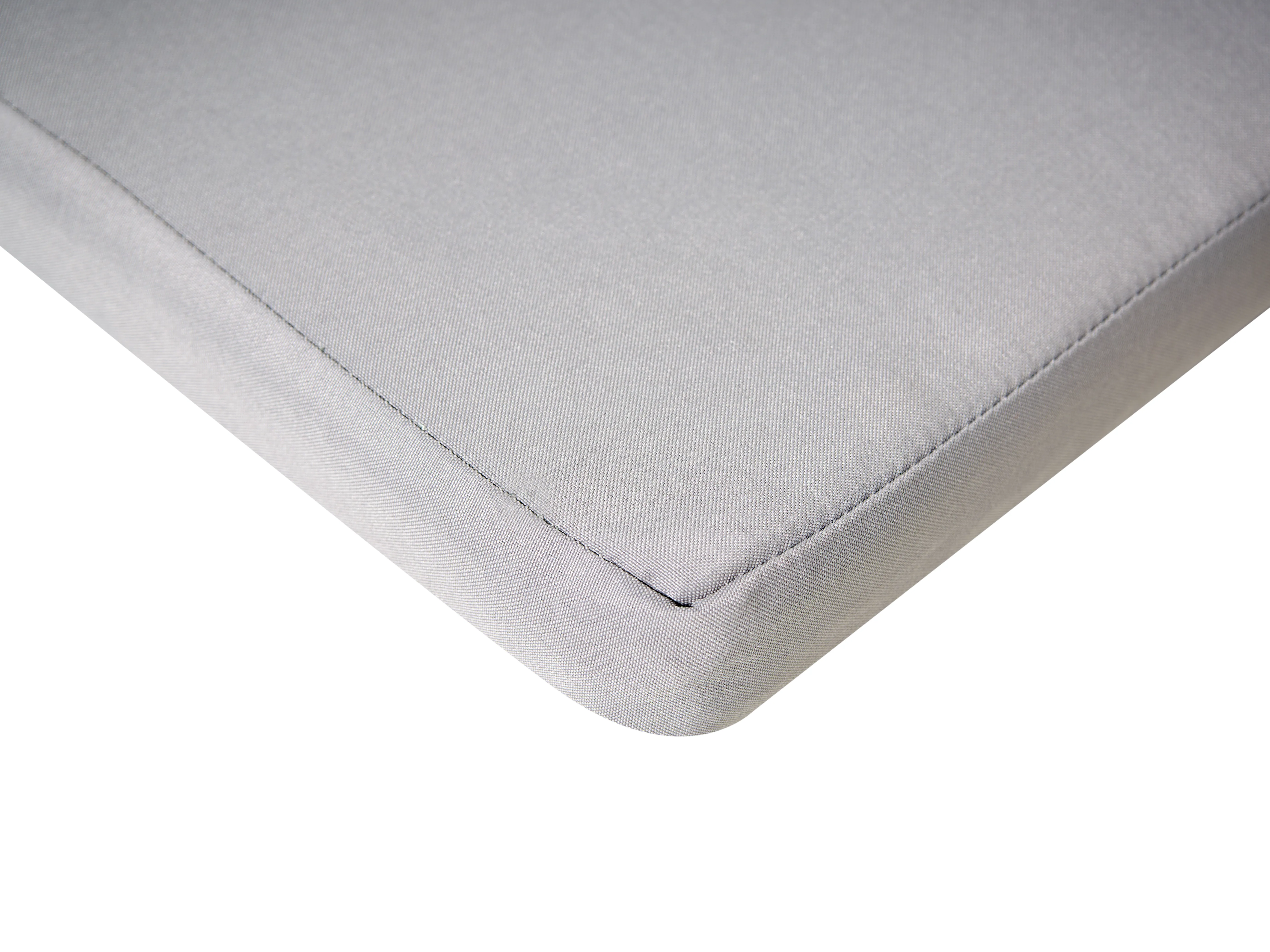 Kussen voor ligstoel TOSCANA/JAVA/AMANTEA PREMIUM 189 x 58 cm Lichtgrijs