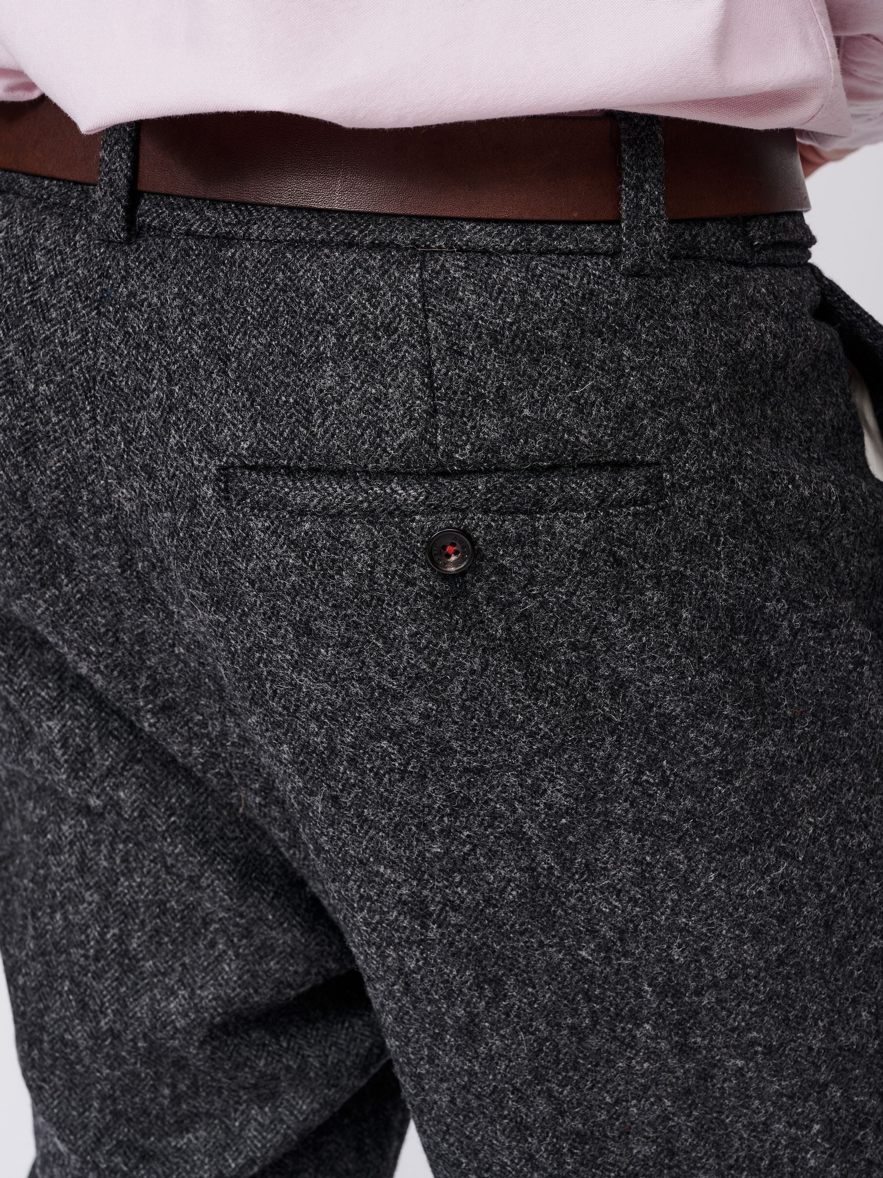 Aubin Grey Holton Trousers