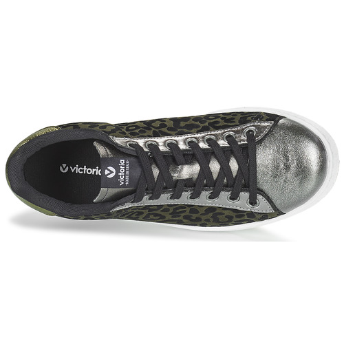 Victoria - TENIS LEOPARDO - Kaki