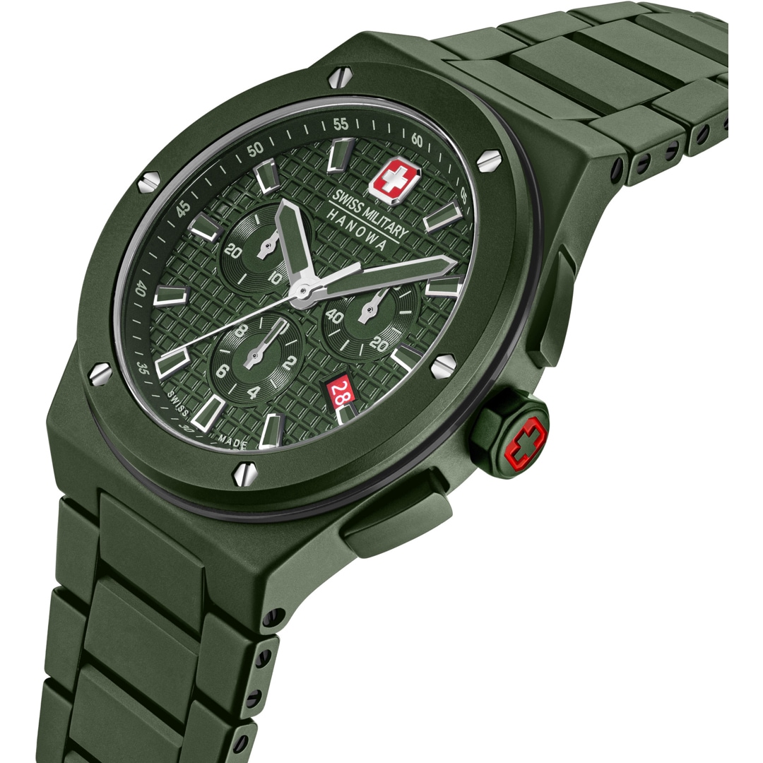 Swiss Military Hanowa Sidewinder Ceramic Grün
