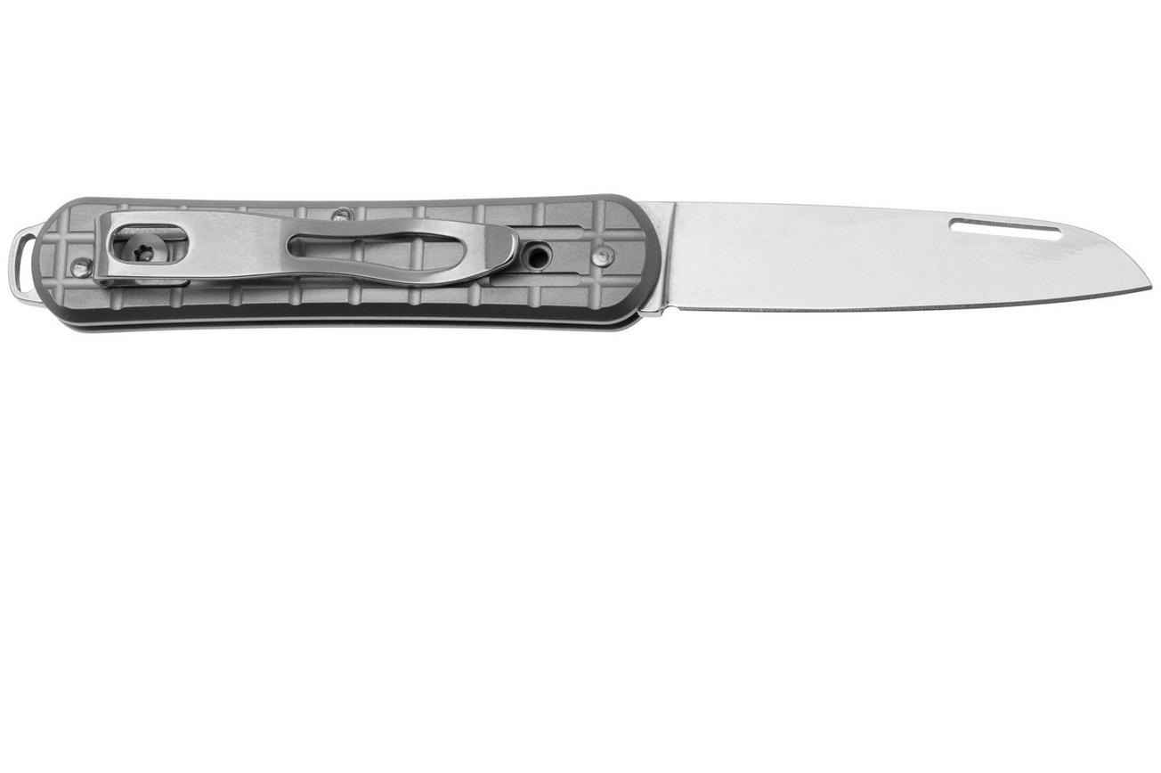 Fox Vulpis FX-VPGP130-TI Polished M390, Grenade Pattern Grey Titanium, zakmes