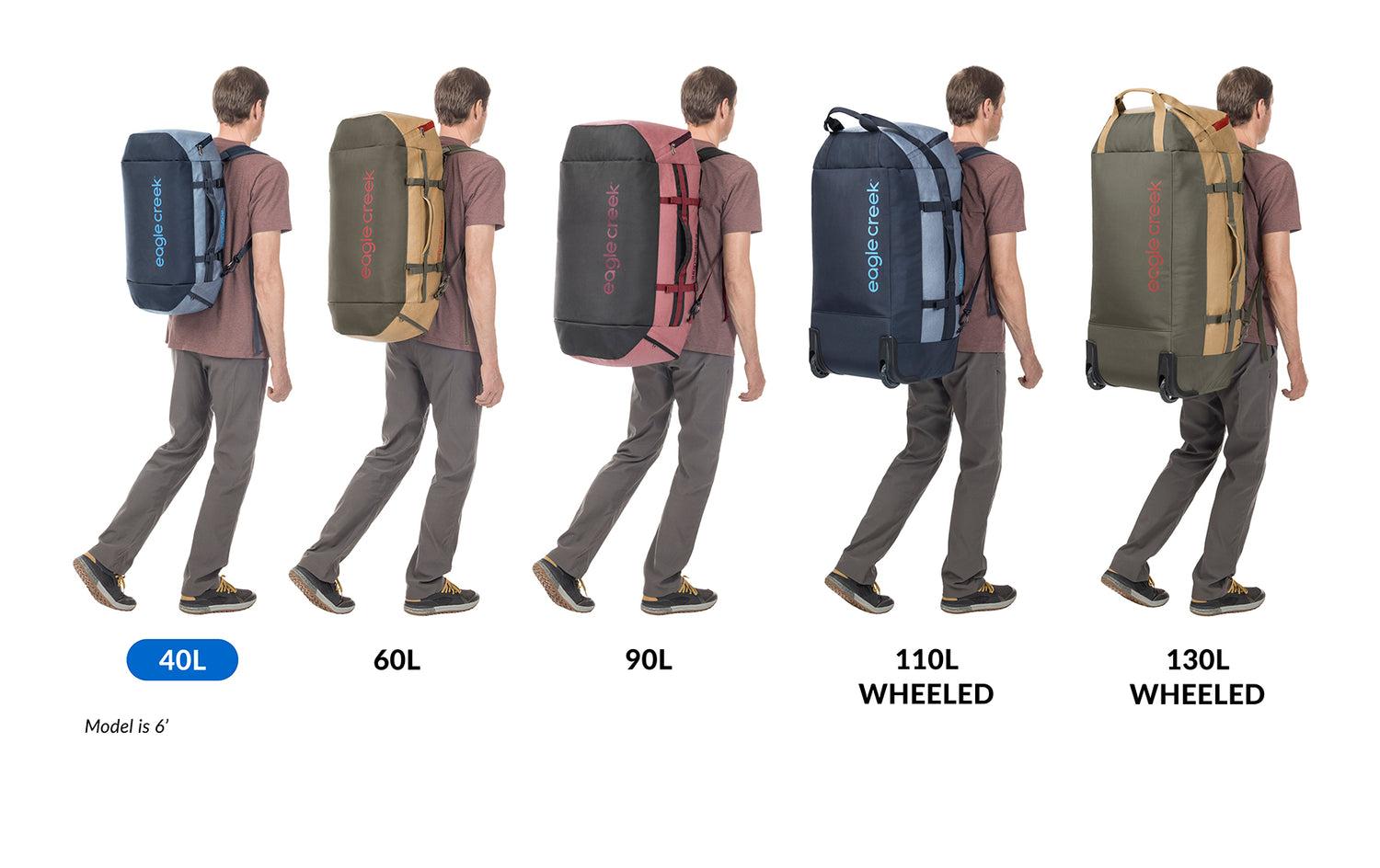 Duffle Bag Cargo Hauler 40 l Grau<br>Wasserabweisender Dufflebag