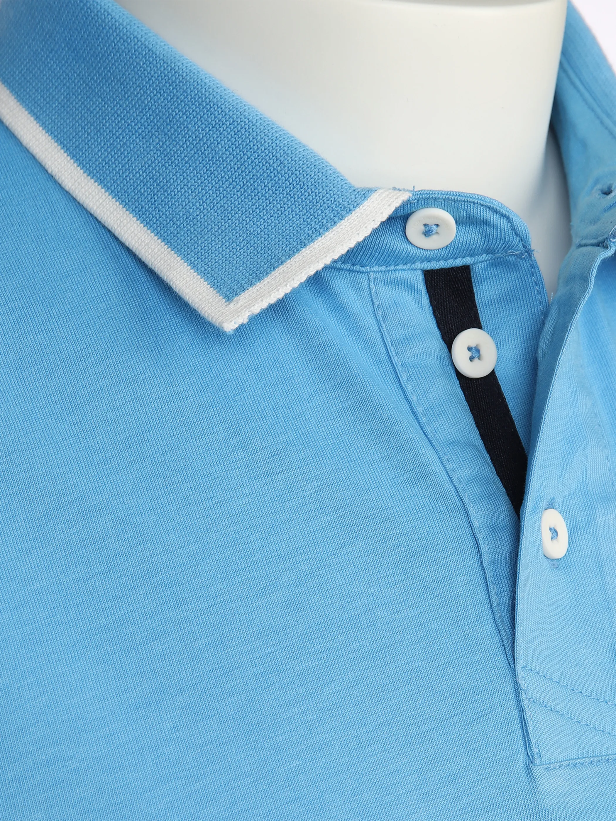 Herren Poloshirt mit kleinem Print