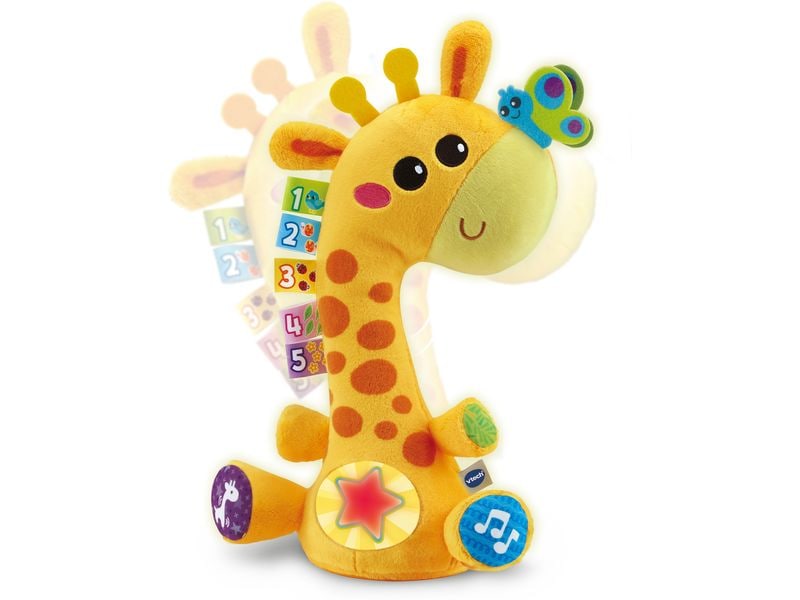 Vtech Beschäftigungsspielzeug Ma girafe moov & groov Franzö Spiel- und Lernspass mit tanzender Giraffe