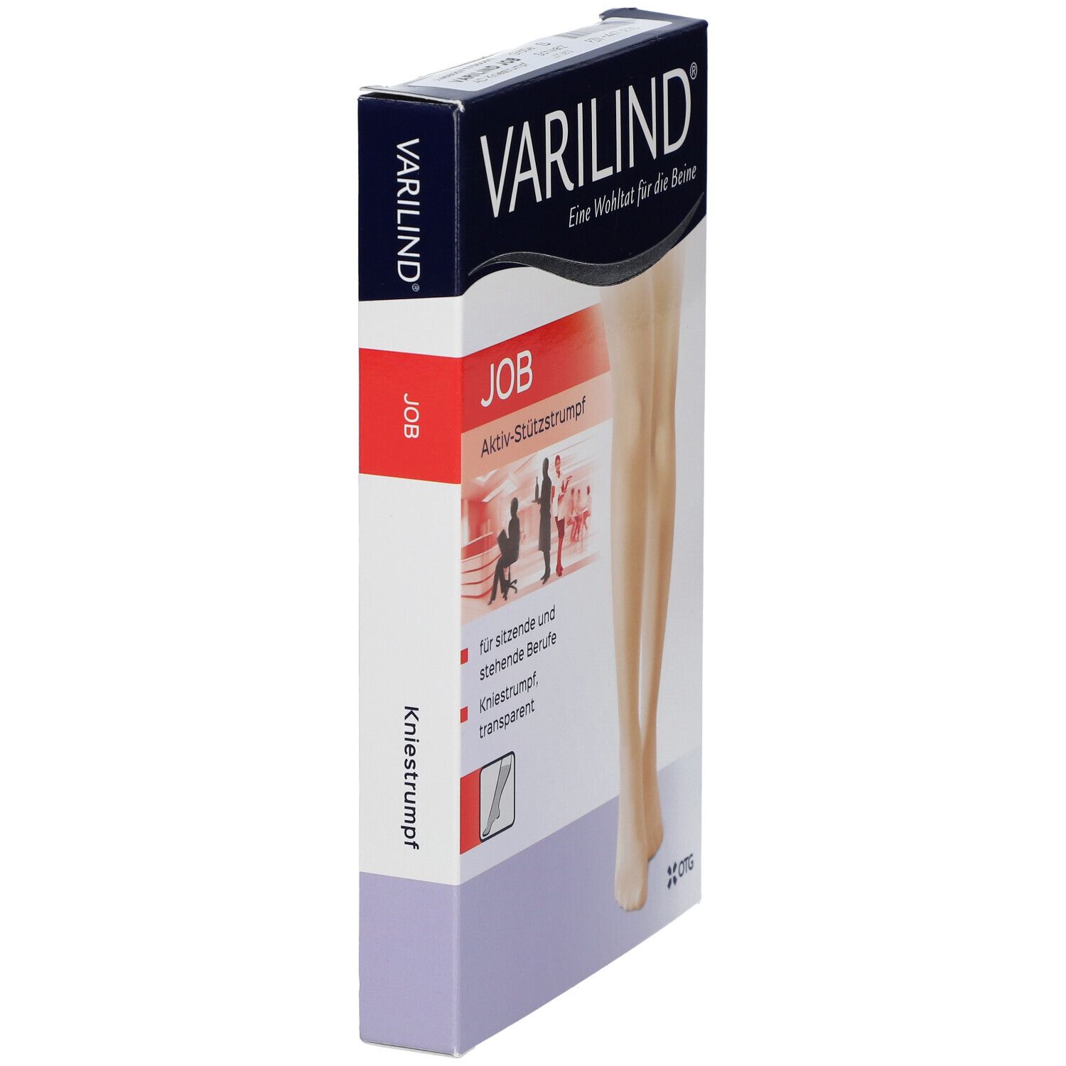 VARILIND® Job Kniestrümpfe 100 DEN schwarz Gr. S (37,5-40)