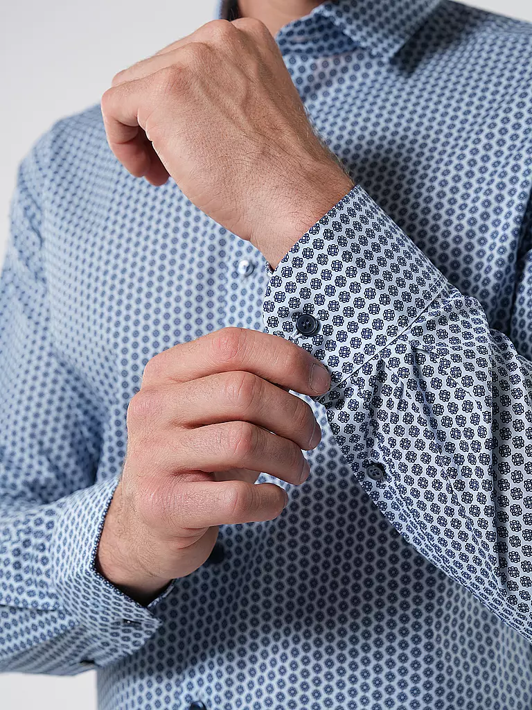 OLYMP LEVEL FIVE Hemd Body Fit blau