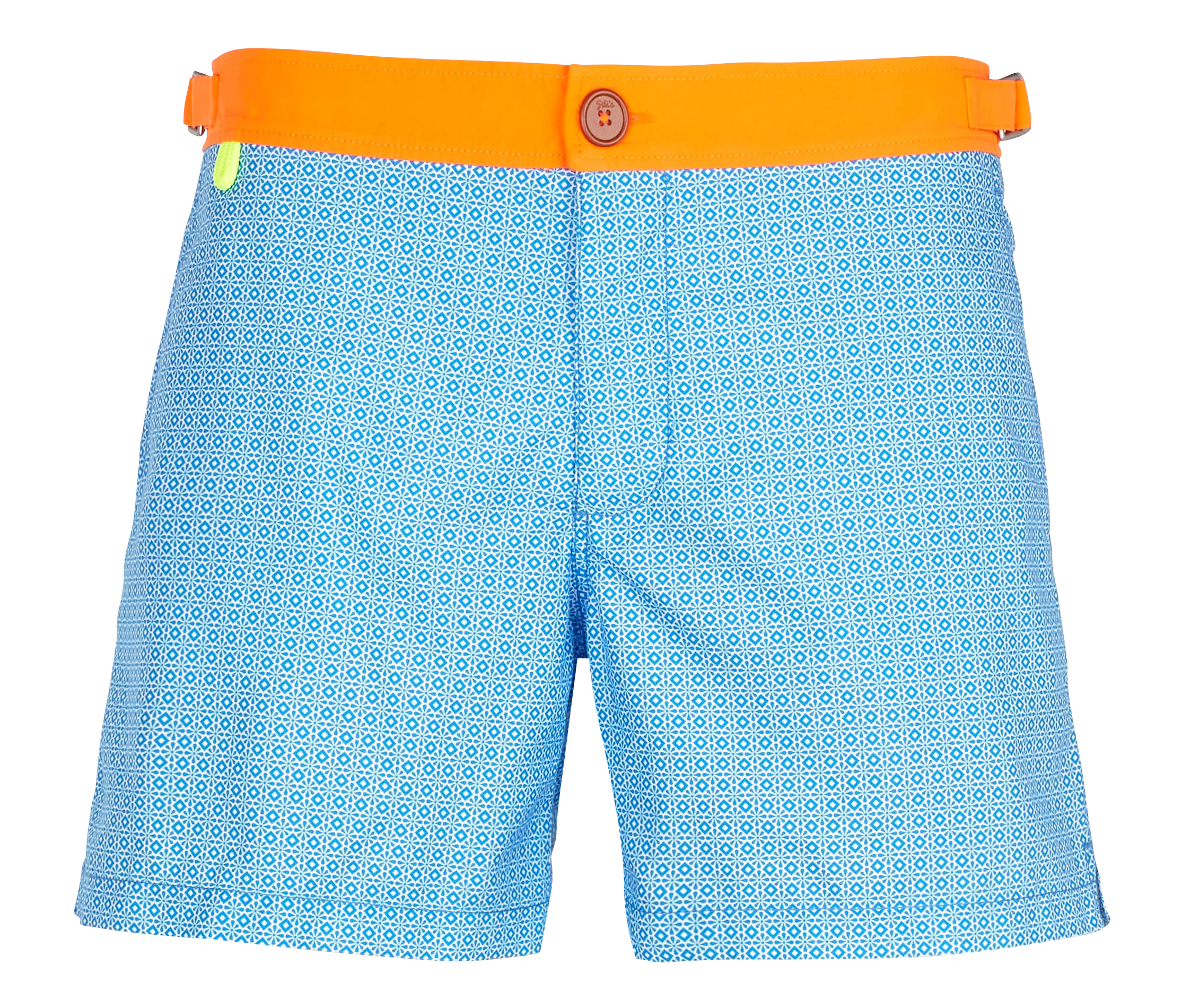 Short de bain imprimé | Bleu
