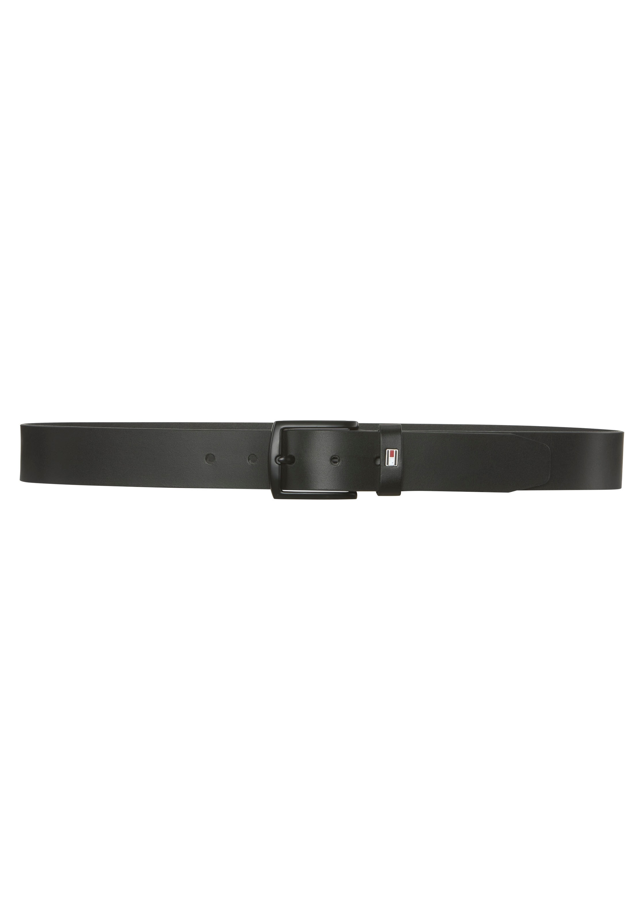 Tommy Hilfiger Ledergürtel »Denton Matte 3,5 cm breit«, mit mattschwarzer Schnalle
