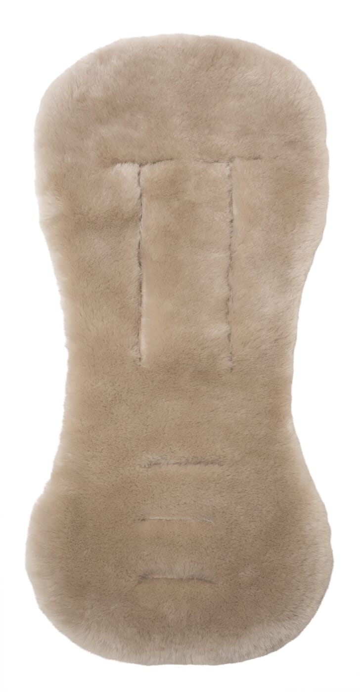 Lammeskinn merinoull taupe - Tinkafu - Rumpetroll