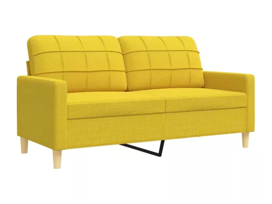 Ensemble de canapés 4 pièces repose-pied et coussins décoratifs