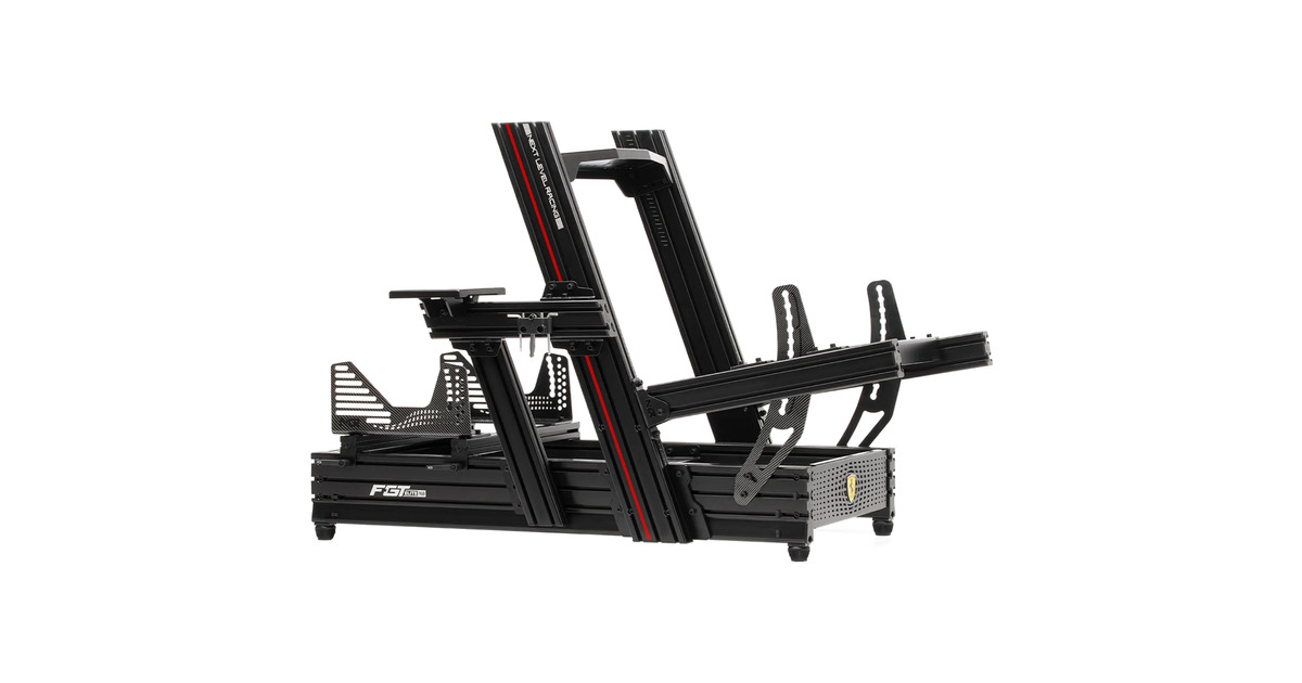 Next Level RacingF-GT Elite 160 - Scuderia Ferrari edition racing simulator  (Zwart)