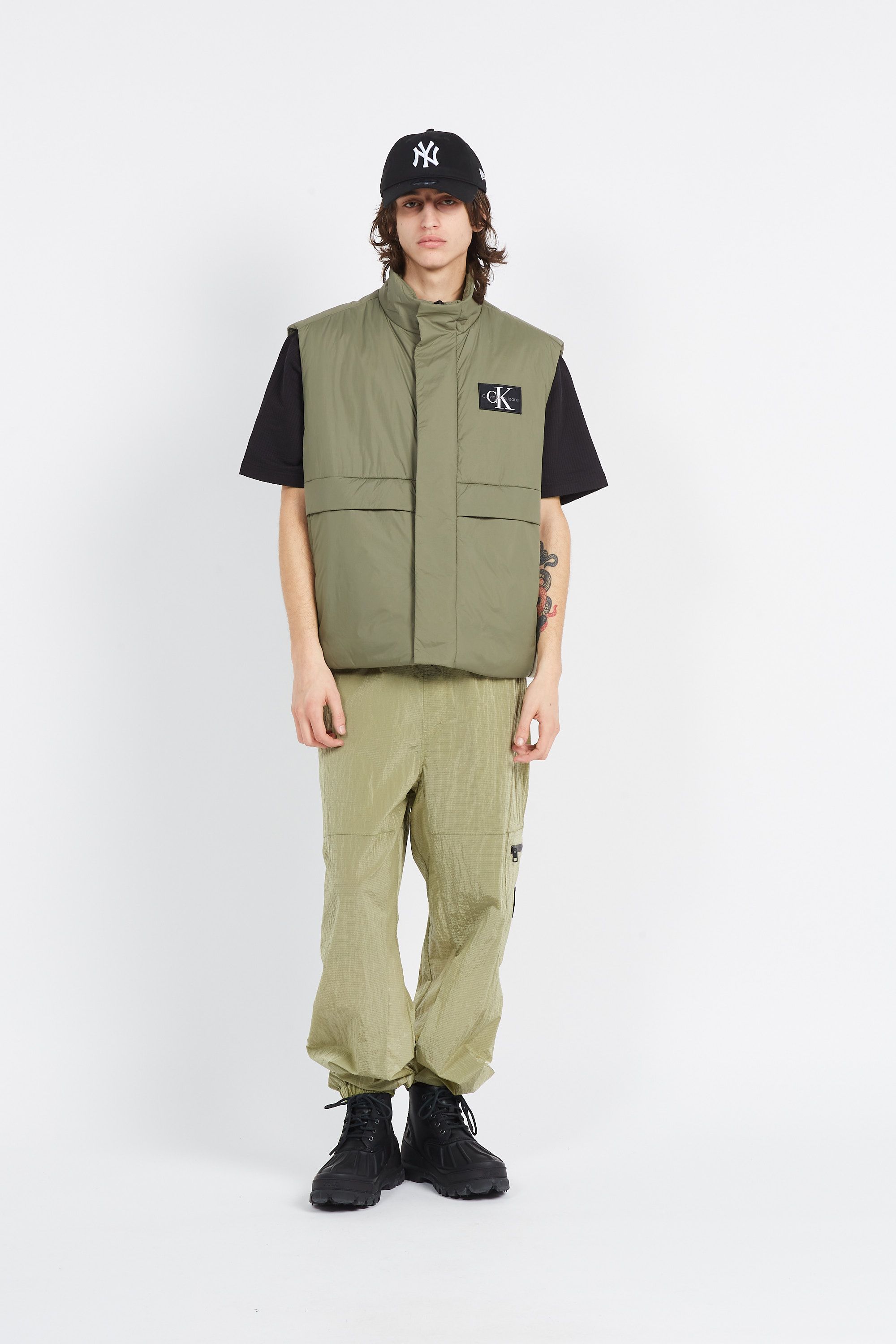CALVIN KLEIN JEANS Veste TRANSITIONAL VEST Vert