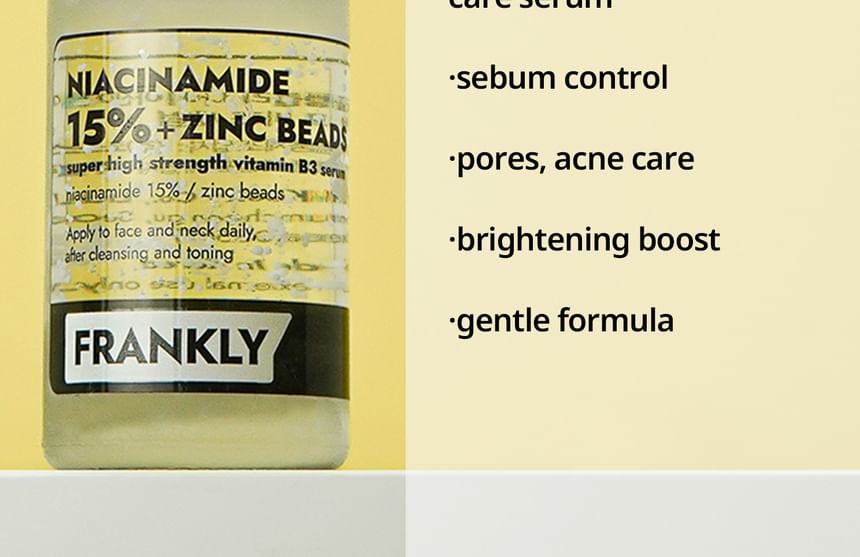 FRANKLY - Niacinamide 15% + Zinkparels Serum