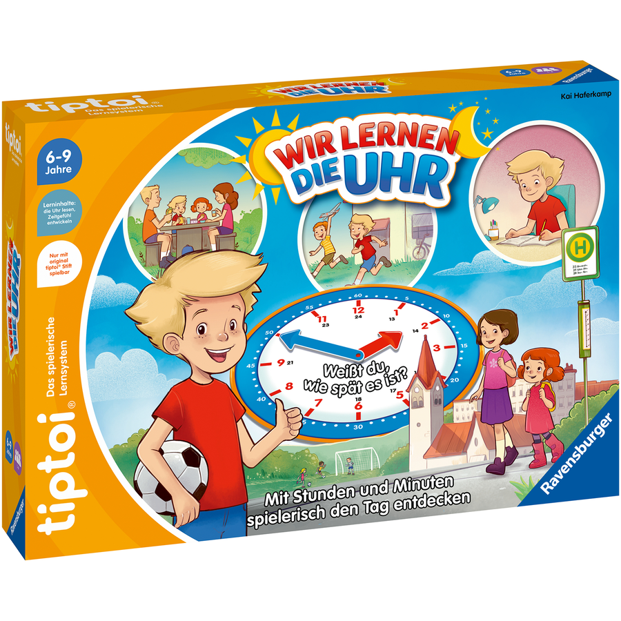 Ravensburger tiptoi® Wir lernen die Uhr